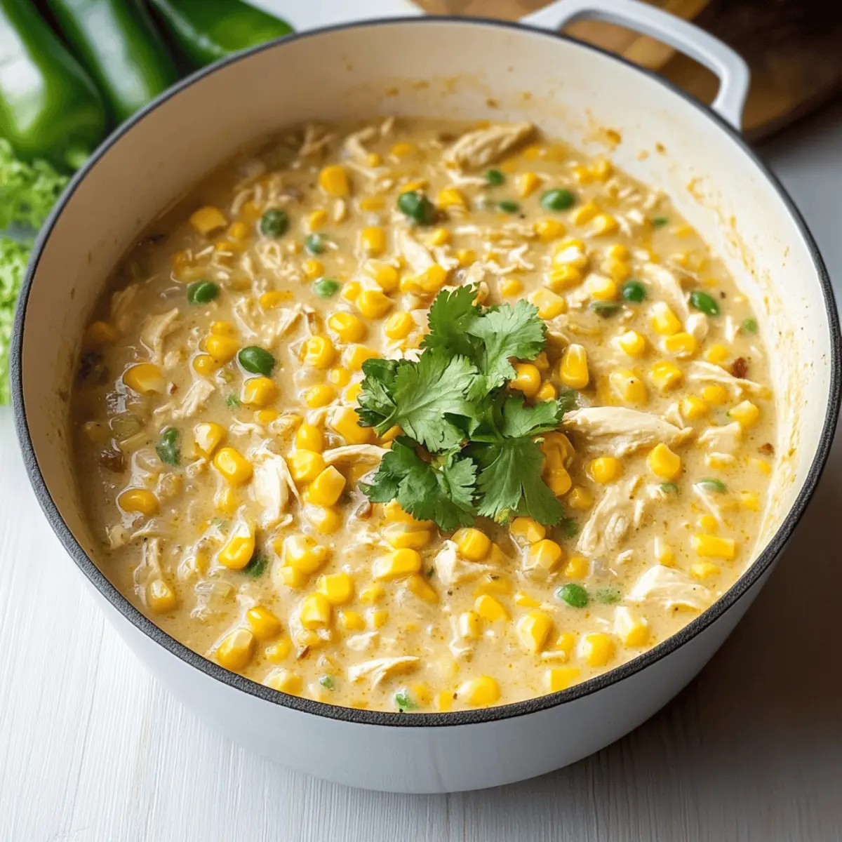 Mexican Street Corn Chicken Chili for Cozy Comfort Nights