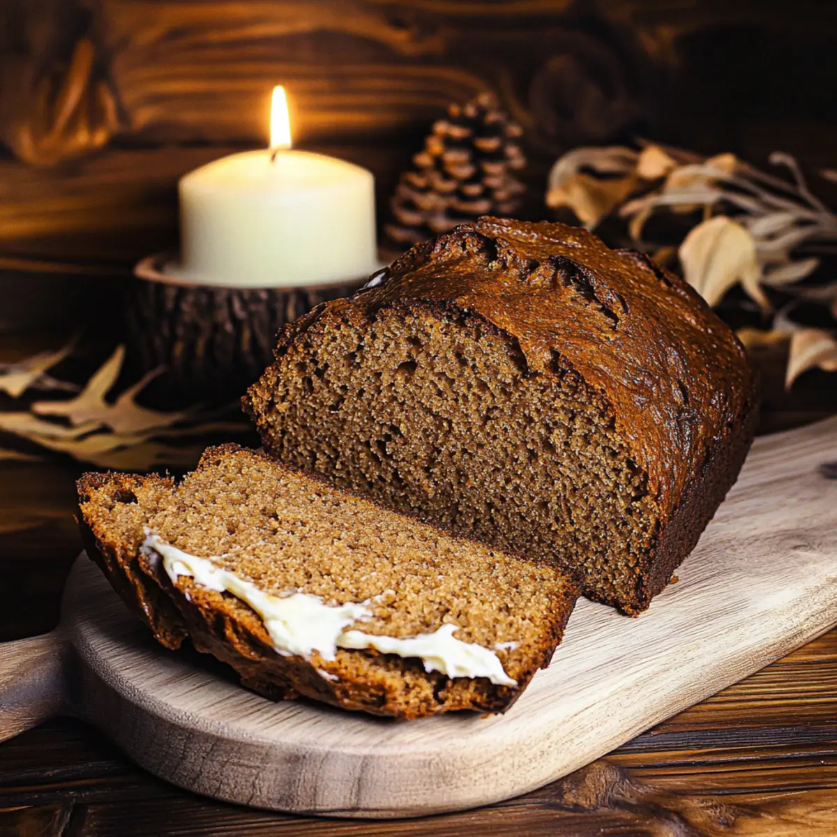 Molasses Brown Soda Bread: A Cozy Fall Baking Delight