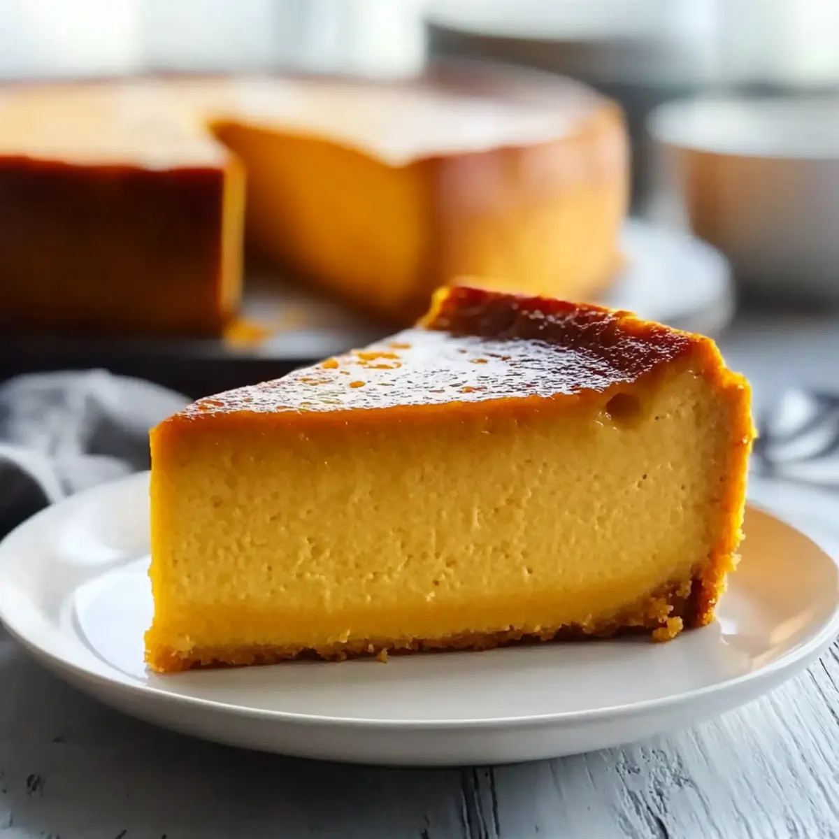 Indulge in Fall with Creamy Pumpkin Custard Cake Delight