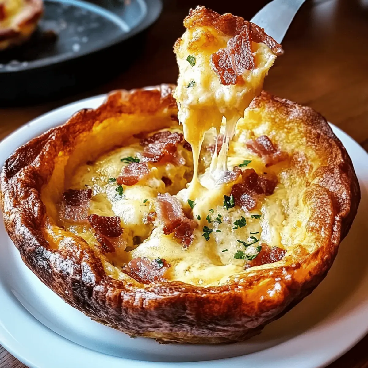 Savory Cheddar & Bacon Dutch Baby for an Epic Breakfast Treat