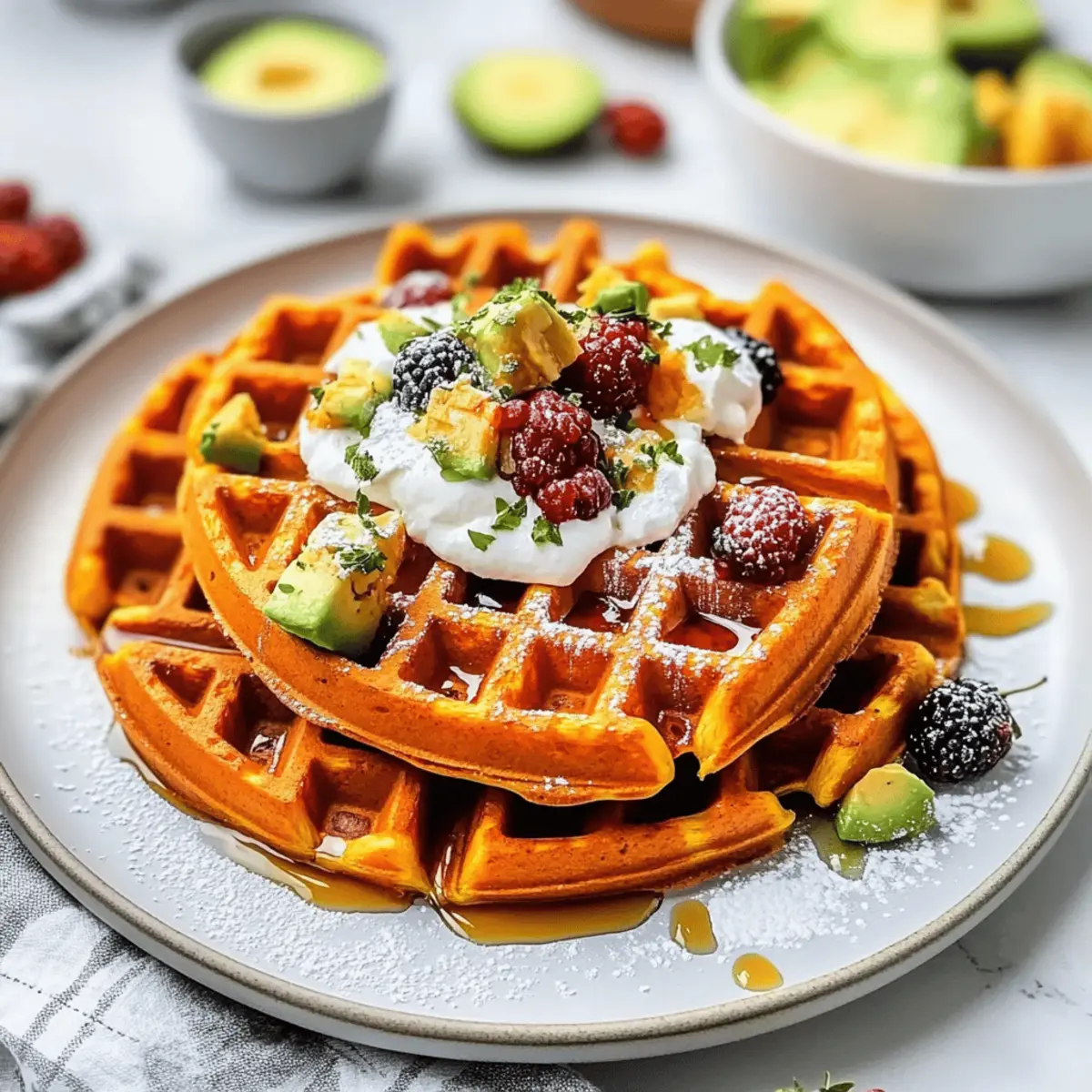 Sweet Potato Waffles for a Cozy, Nutritious Breakfast Bliss