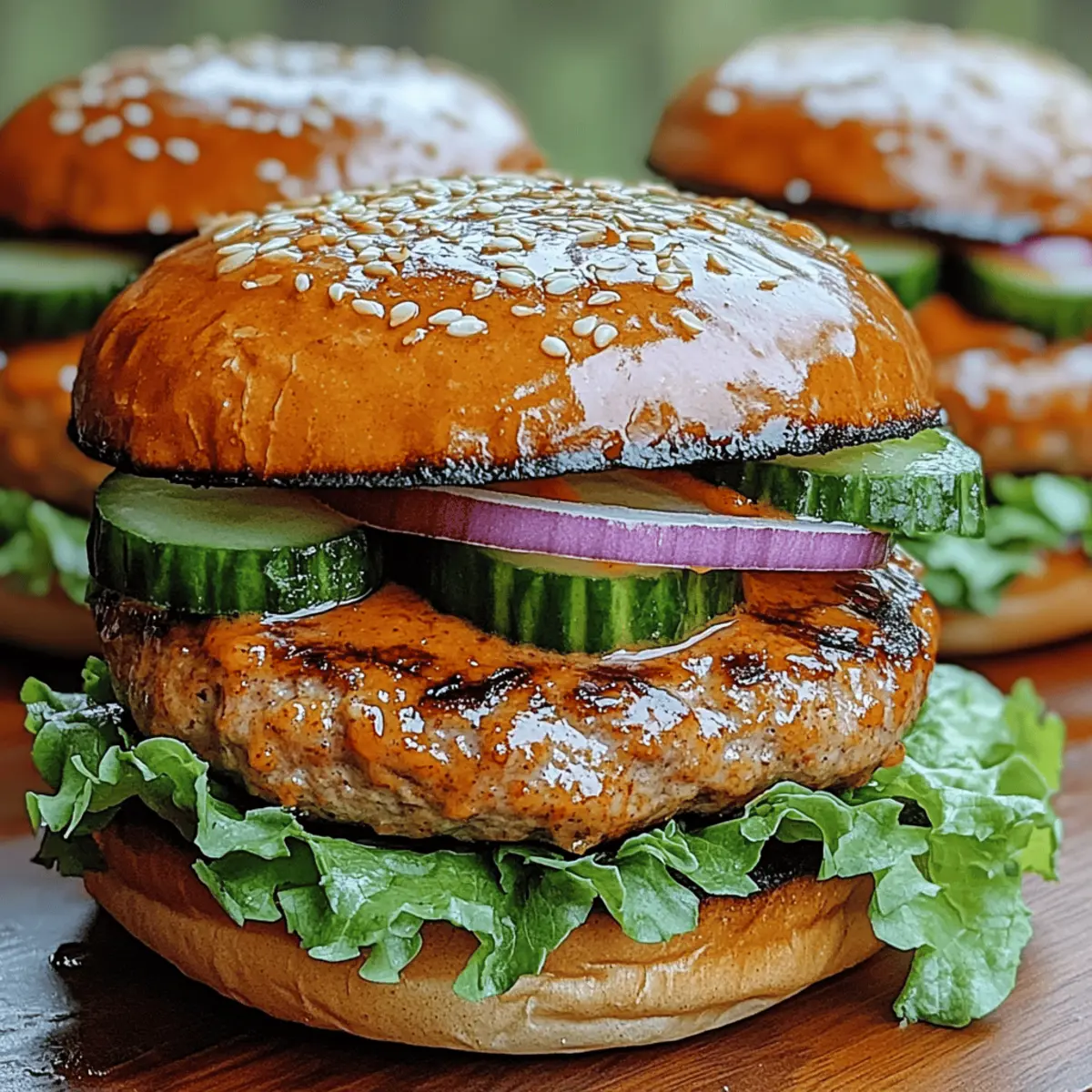 Thai Sweet Chili Turkey Burgers for a Flavorful Twist