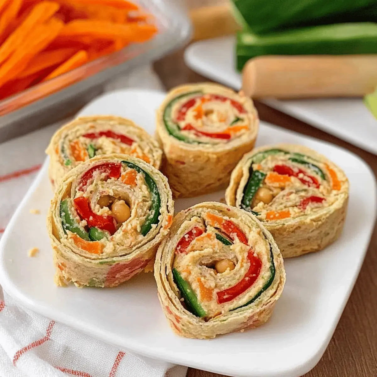 Delicious Vegan Pinwheels: A Bright Snack You'll Love