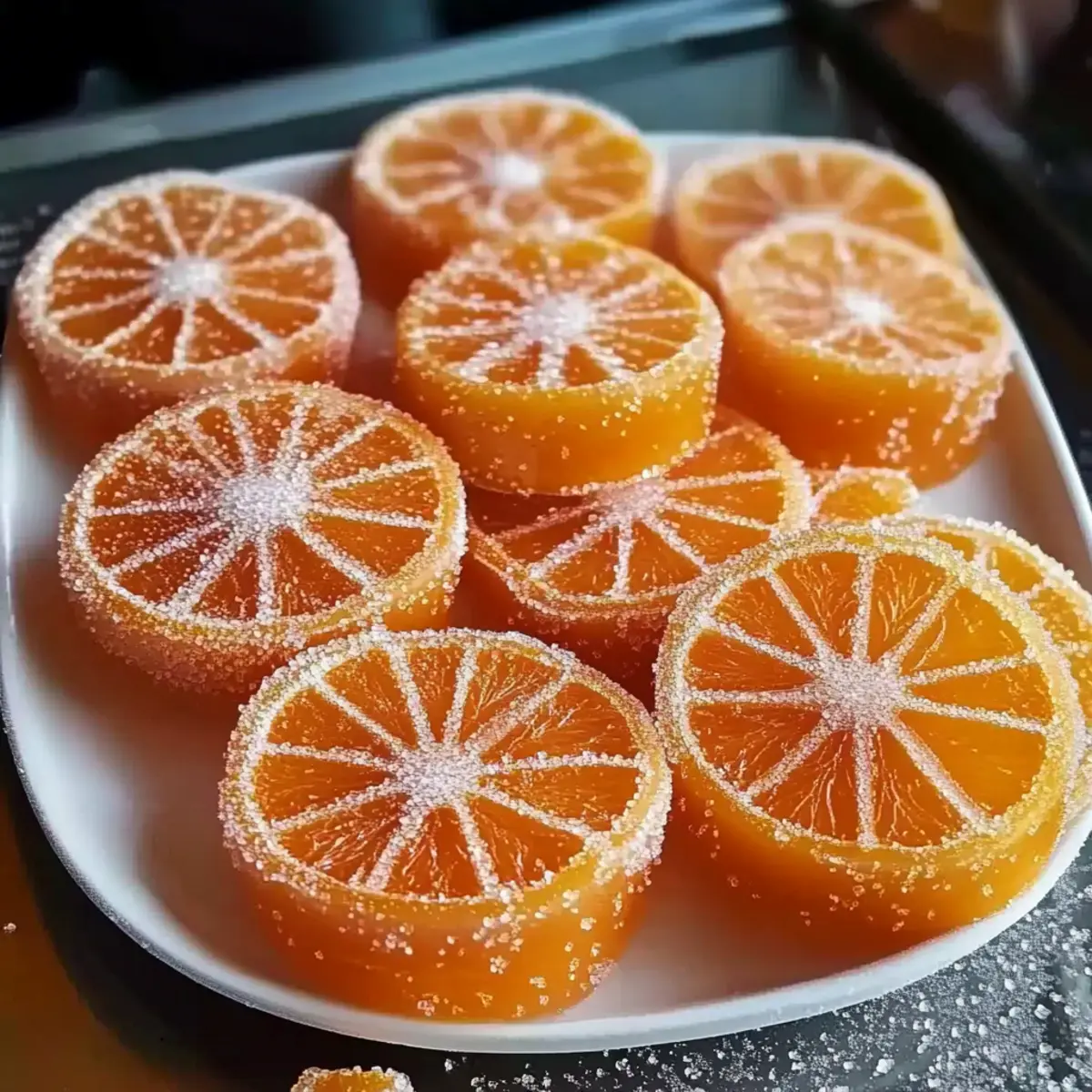 Classic Homemade Orange Candy: A Sweet Citrus Delight