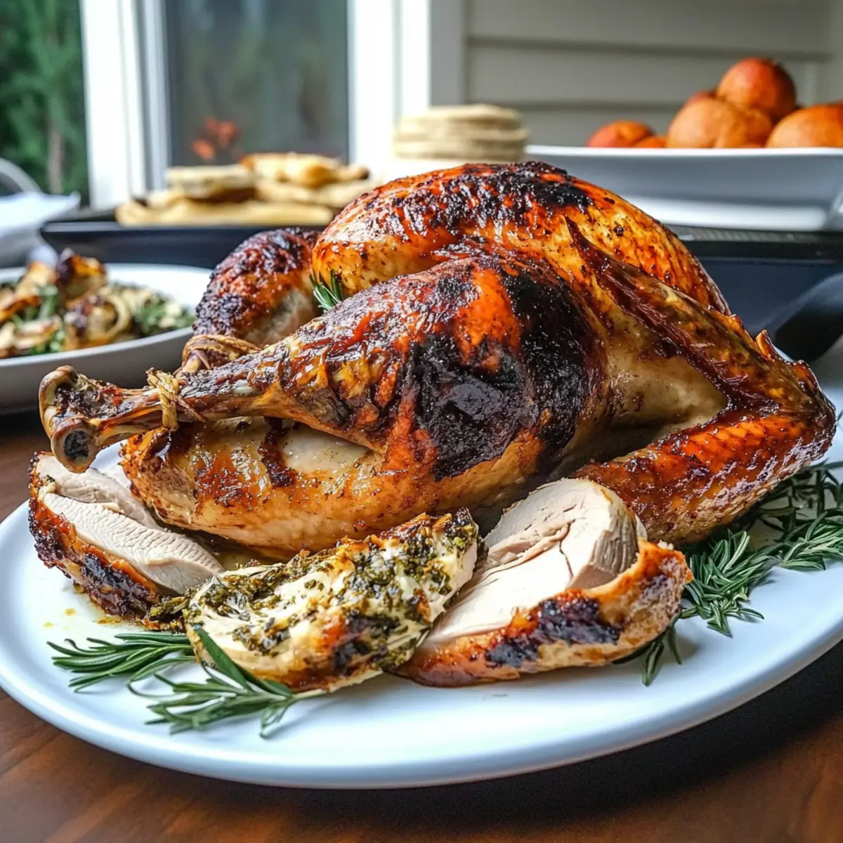 Mouthwatering Mayonnaise Roasted Turkey for Holiday Feasts