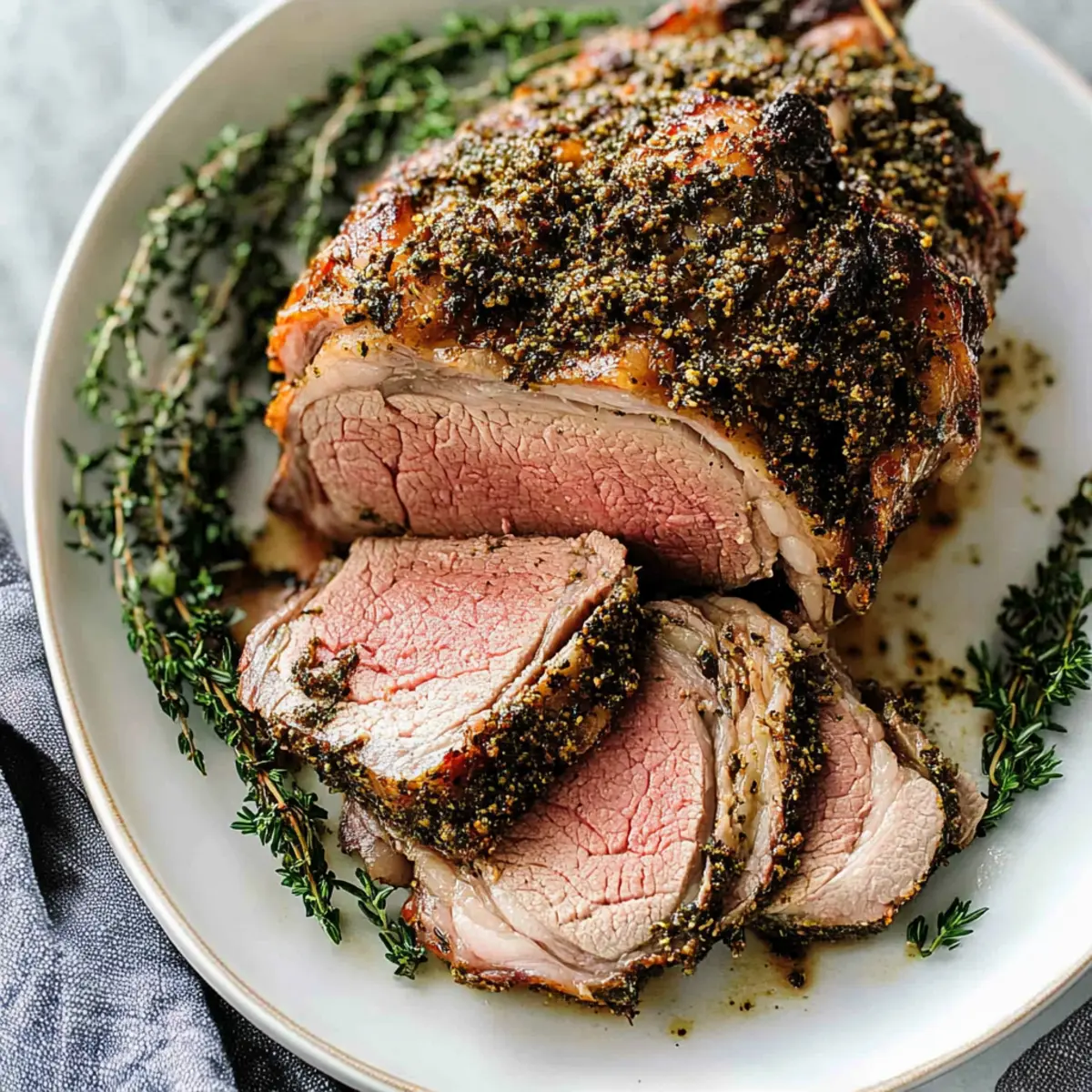 Flavorful Roasted Boneless Leg of Lamb for Any Occasion