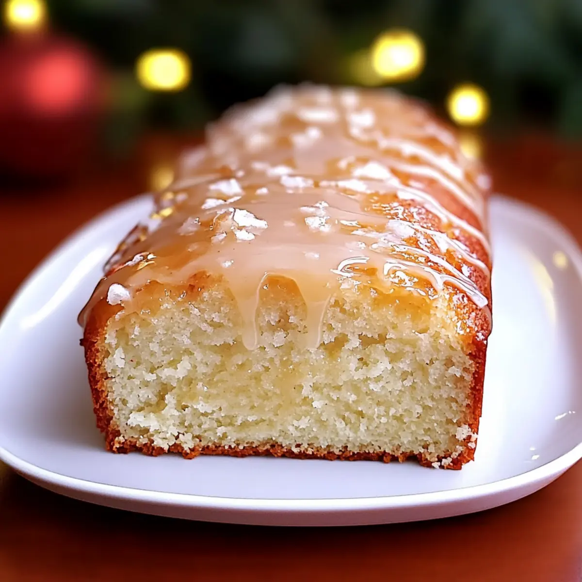 Eggnog Bread with Rum Glaze – A Cozy Holiday Delight