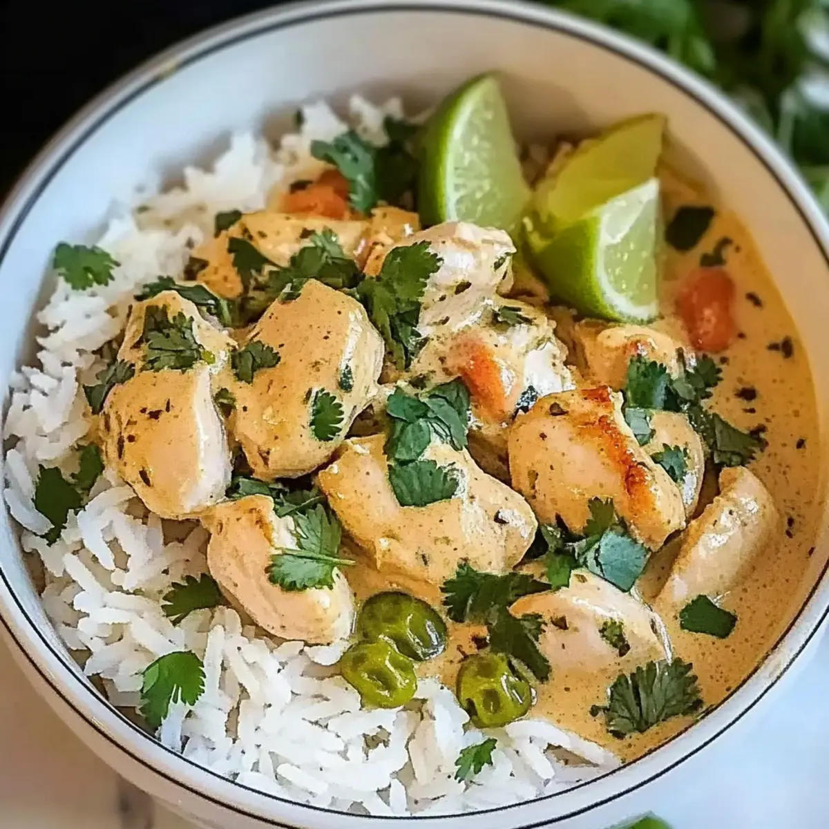 Creamy Coconut Chicken and Rice for a Cozy Dinner Delight