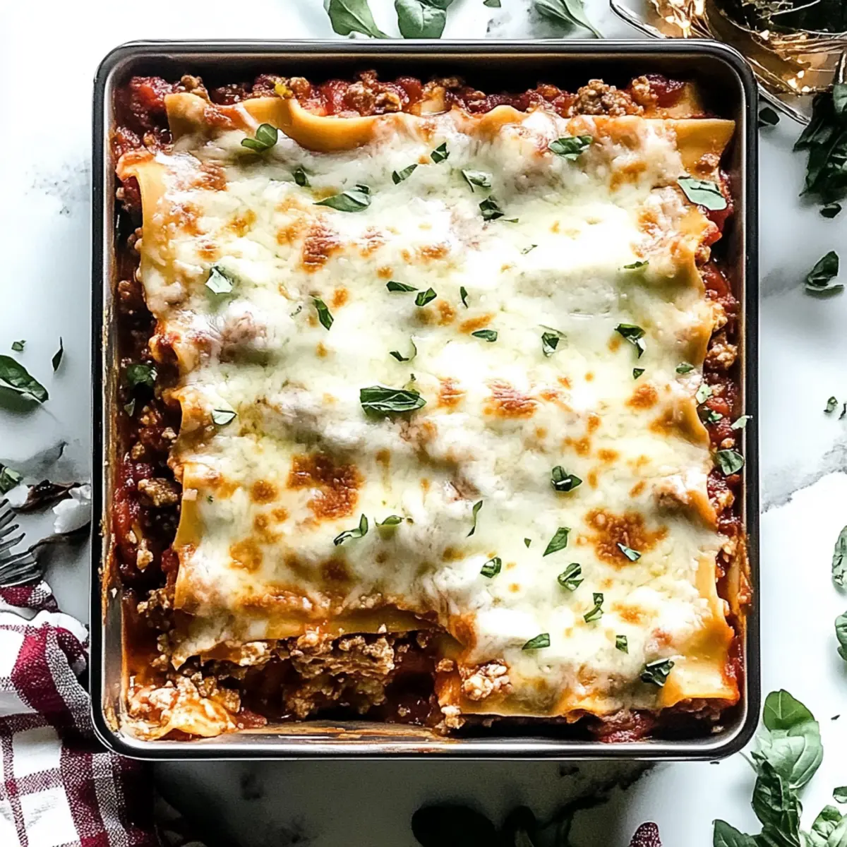 Melt-in-Your-Mouth Christmas Eve Lasagna for Family Feasts