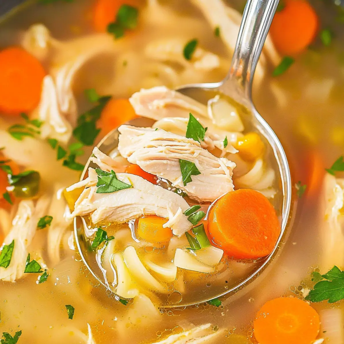 Ultimate Comfort: Crockpot Chicken Noodle Soup Made Easy