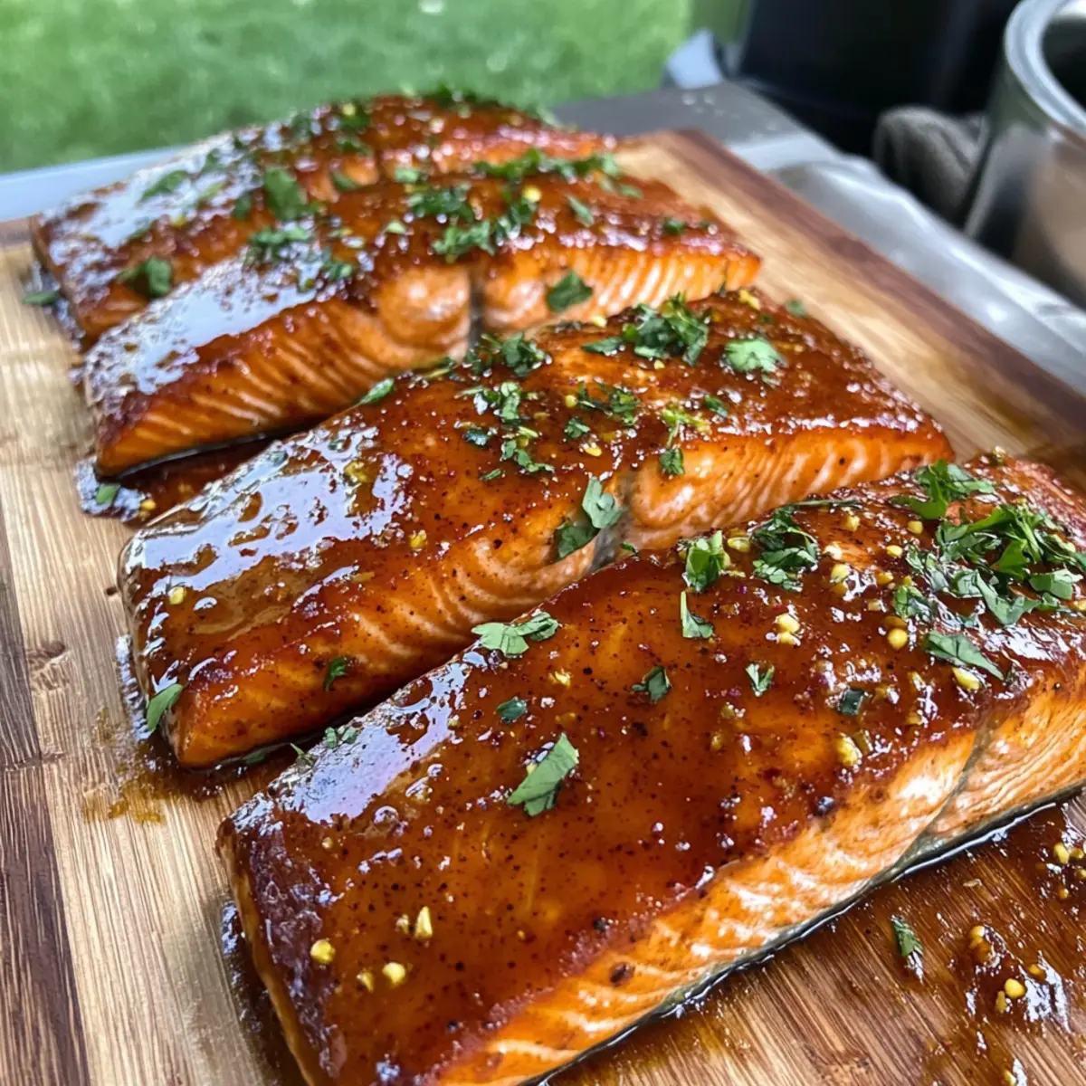 Chili Garlic Smoked Salmon: A Flavorful Grilling Delight