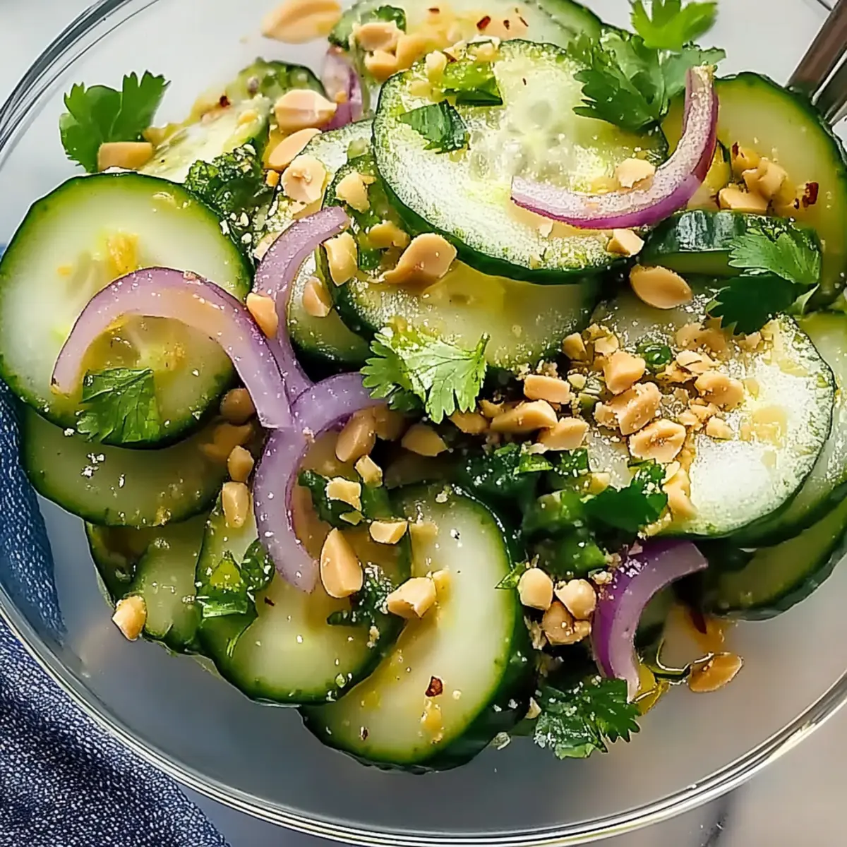 Zesty Thai Cucumber Salad: Refreshing Crunch for Any Meal