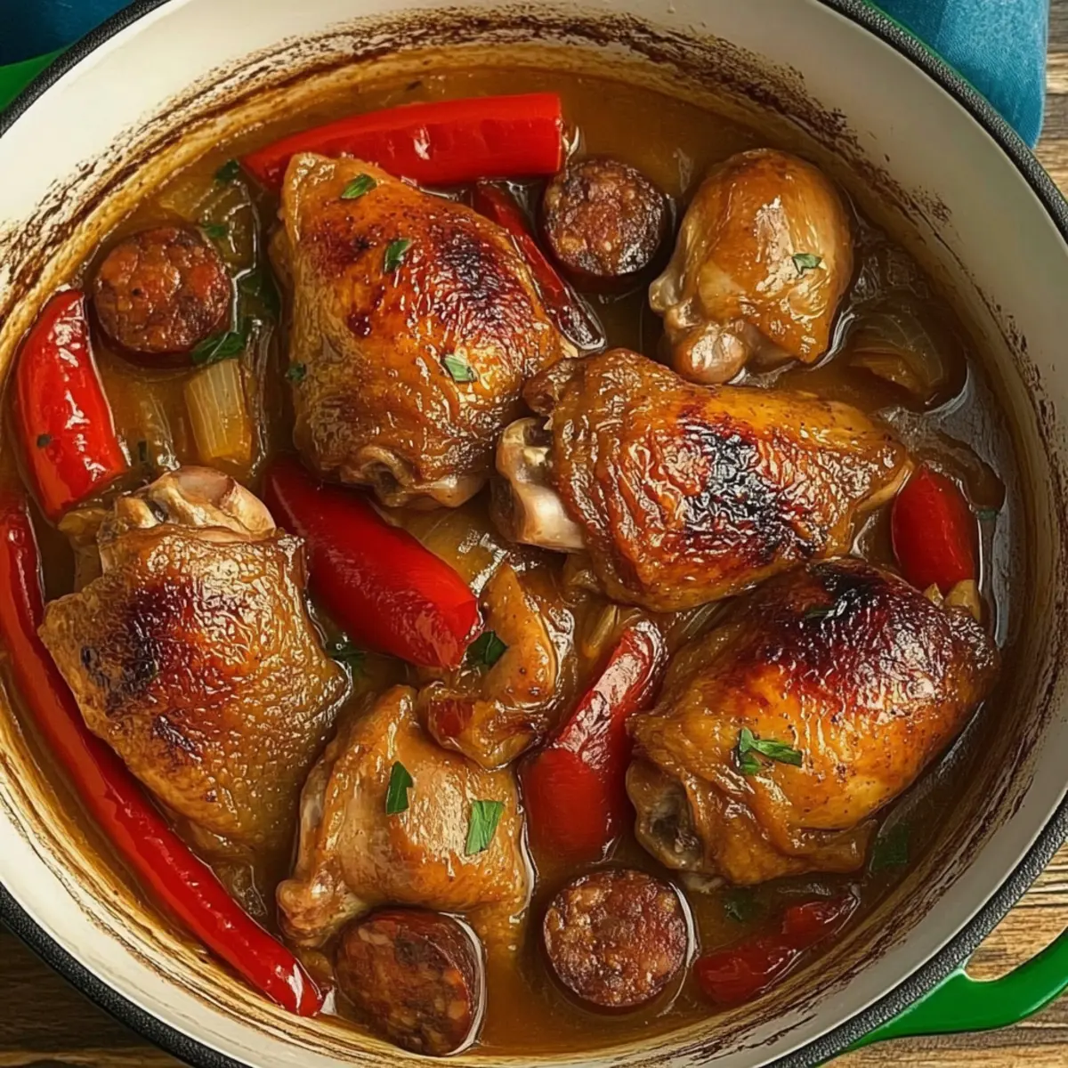 Savoring Chicken Scarpariello: A Flavorful Dinner Delight