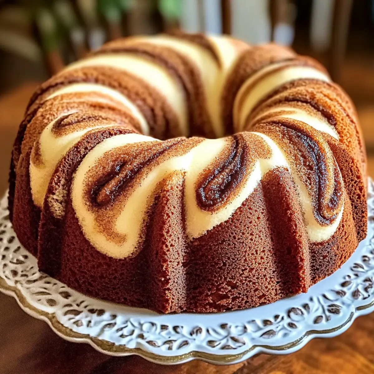 Delicious Cinnamon Swirl Bundt Cake – Moist and Irresistible!