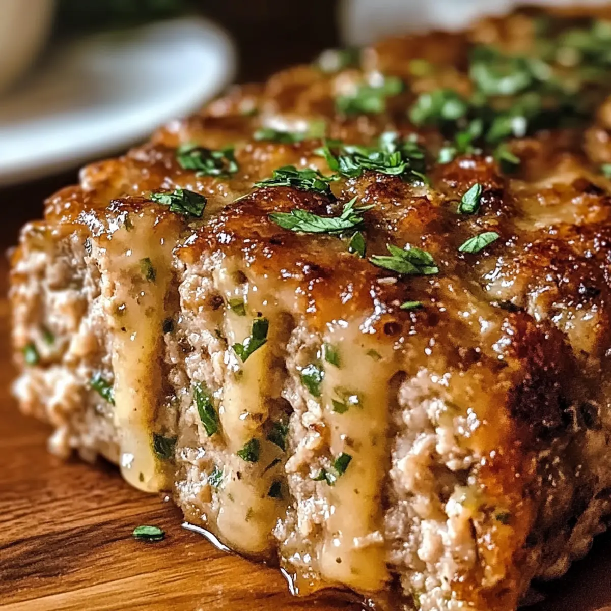 Garlic Parmesan Chicken Meatloaf: Comfort Food That's Easy to Love