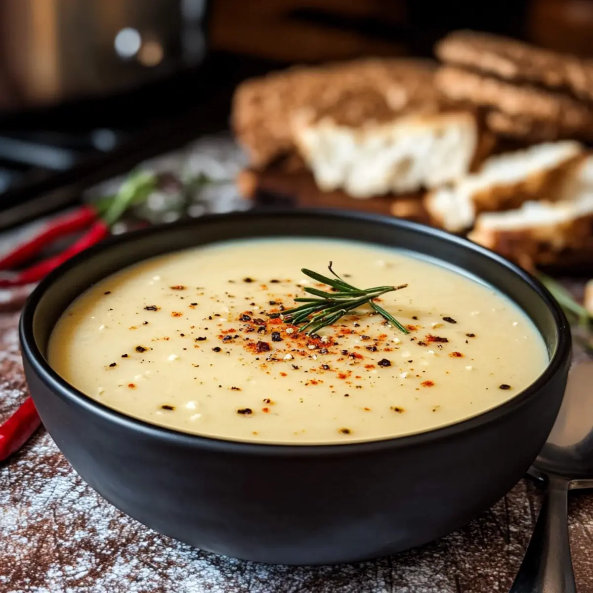 Creamy Vegan Roasted Cauliflower Soup for Cozy Nights
