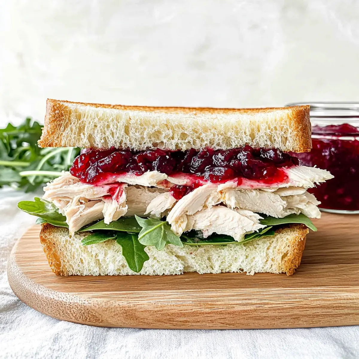 Delicious Turkey Cranberry Cream Cheese Sandwich for Quick Lunch