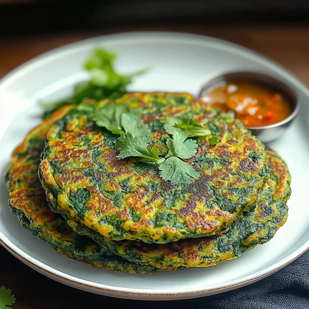 Spinach Puda: Crispy Gluten-Free Pancakes You’ll Love