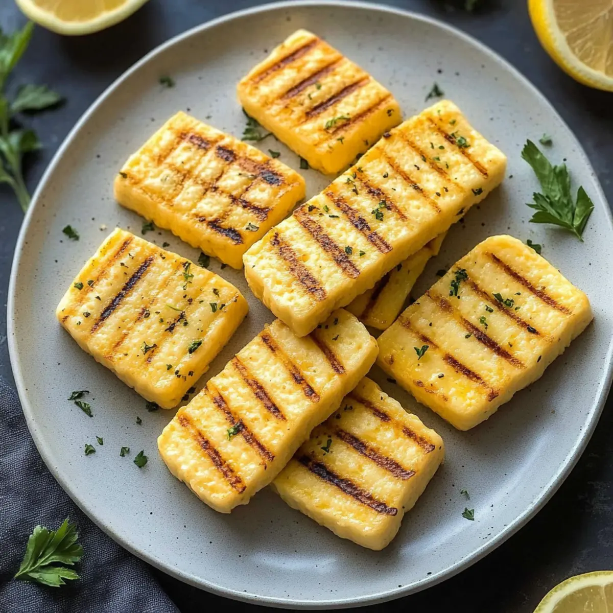 Vegan Halloumi: Grilled Delight That Melts in Your Mouth