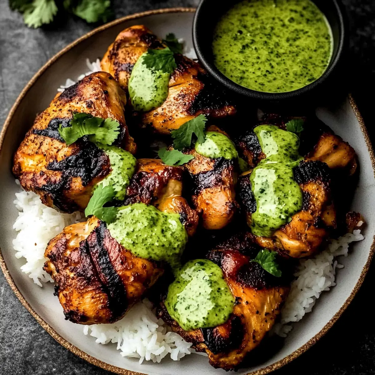 Peruvian Chicken with Green Sauce for Flavor Lovers