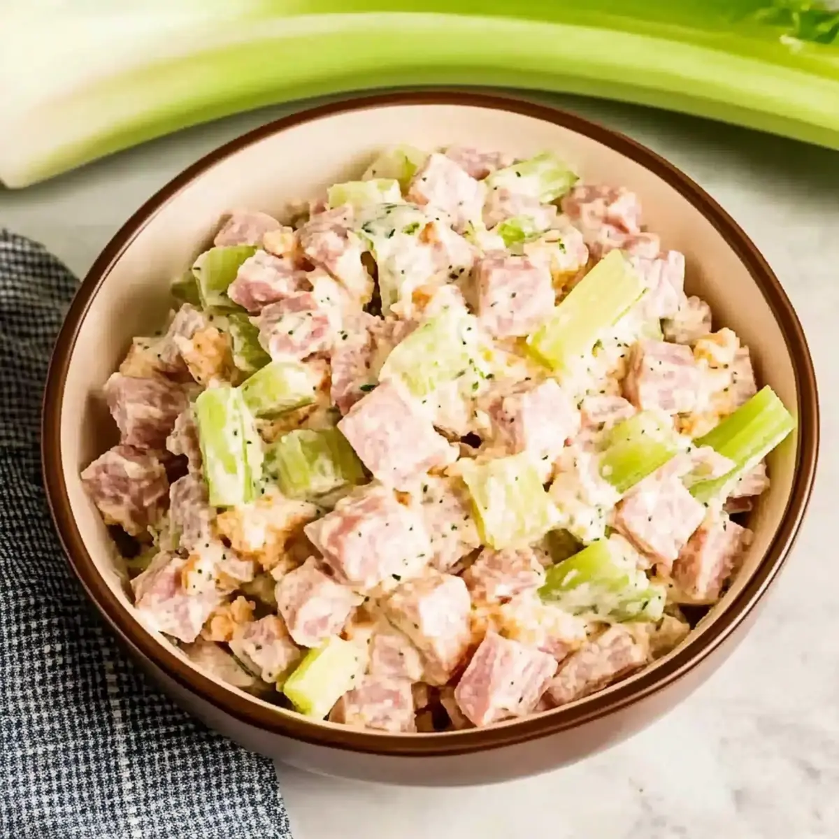 Savory Ham Salad: Deliciously Easy and Perfect for Leftovers