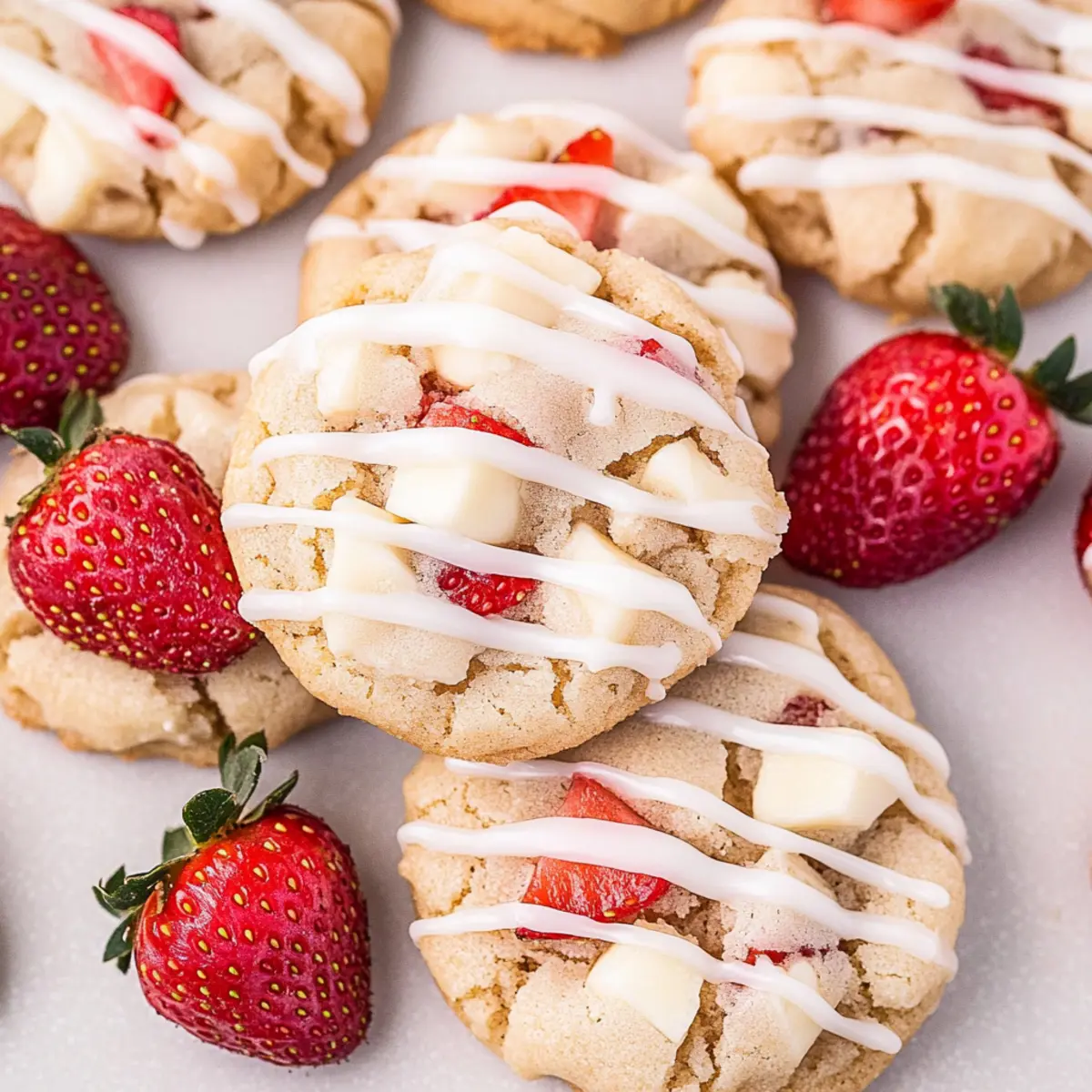 Decadent Strawberry Shortcake Cookies You’ll Crave Again!