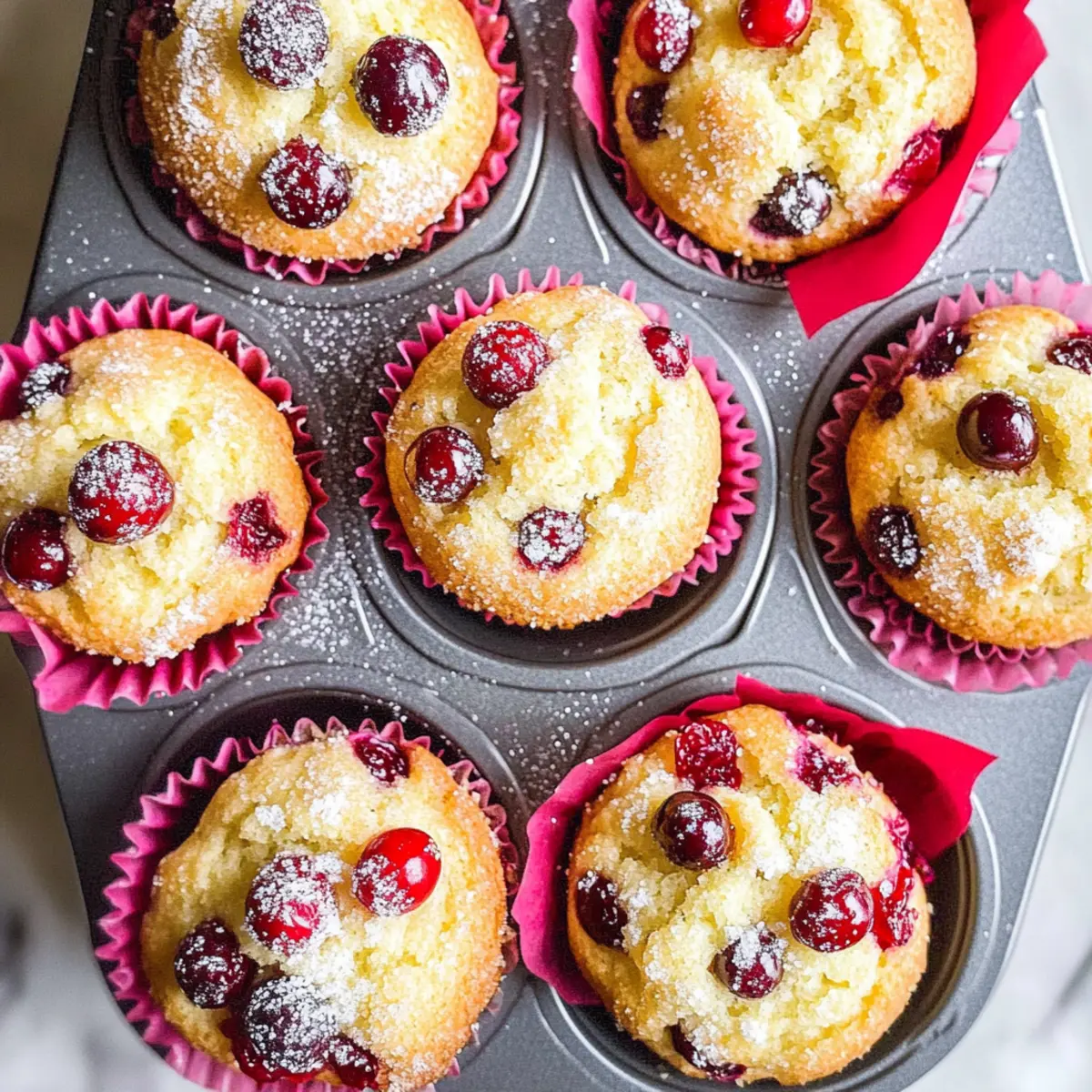 Cranberry Muffins That Deliver a Winter Flavor Burst