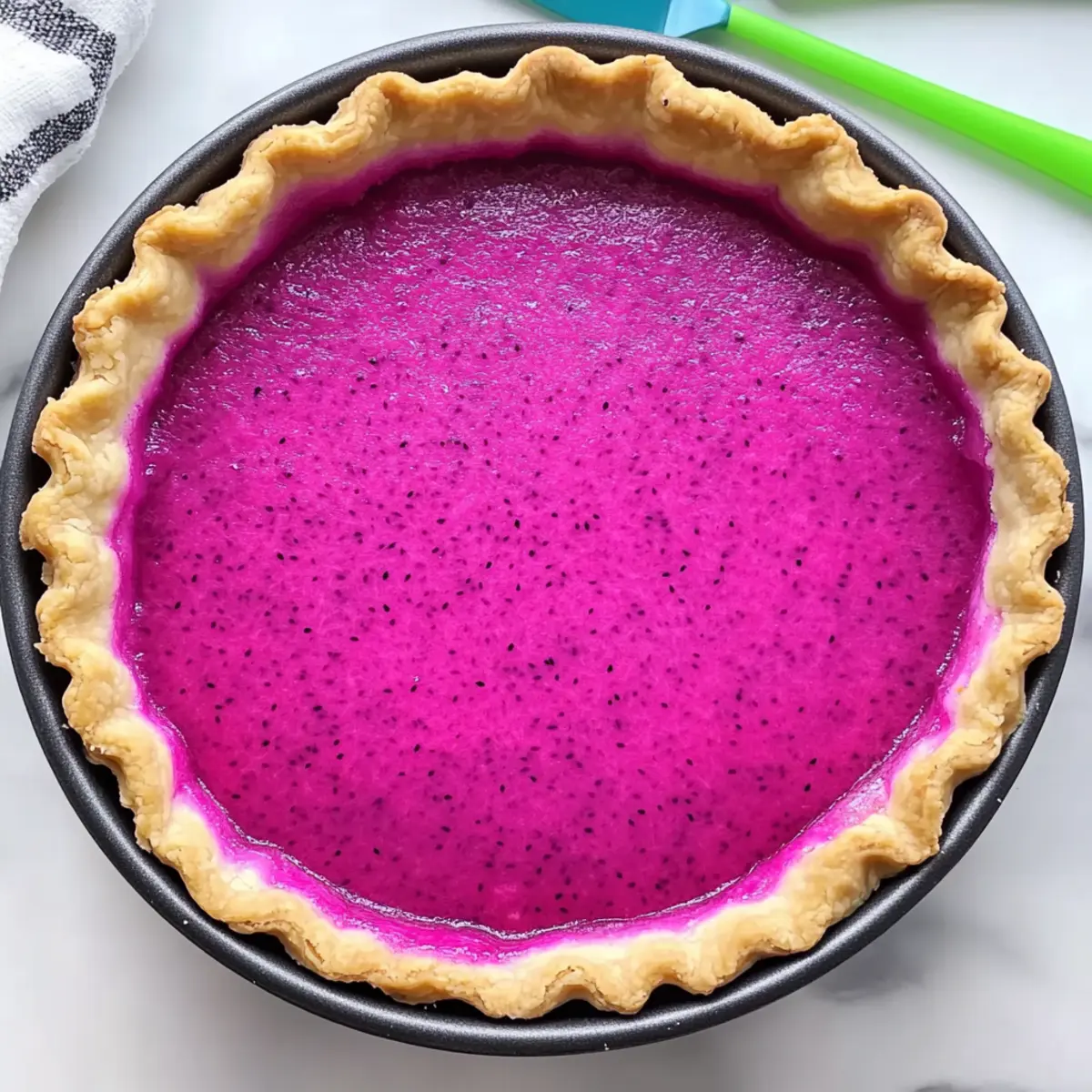 Delectable Dragon Fruit Pie Crust: A Tropical Twist Awaits