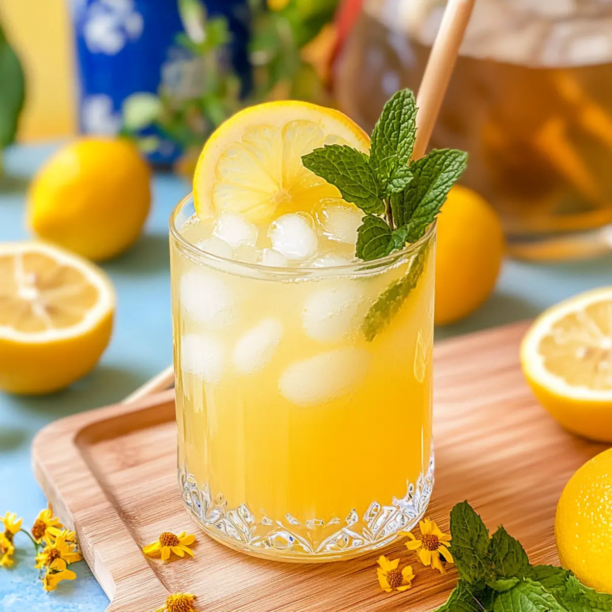 Refreshing Honey Lemonade Bliss: 3-Ingredient Summer Sipper