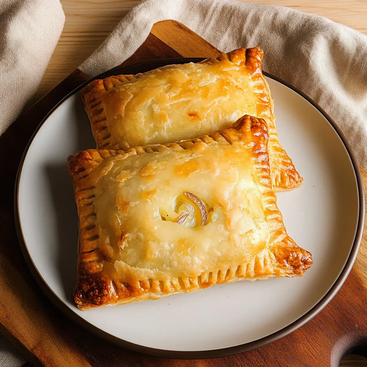 Cheese Onion and Potato Hand Pie: A Comfort Food Delight