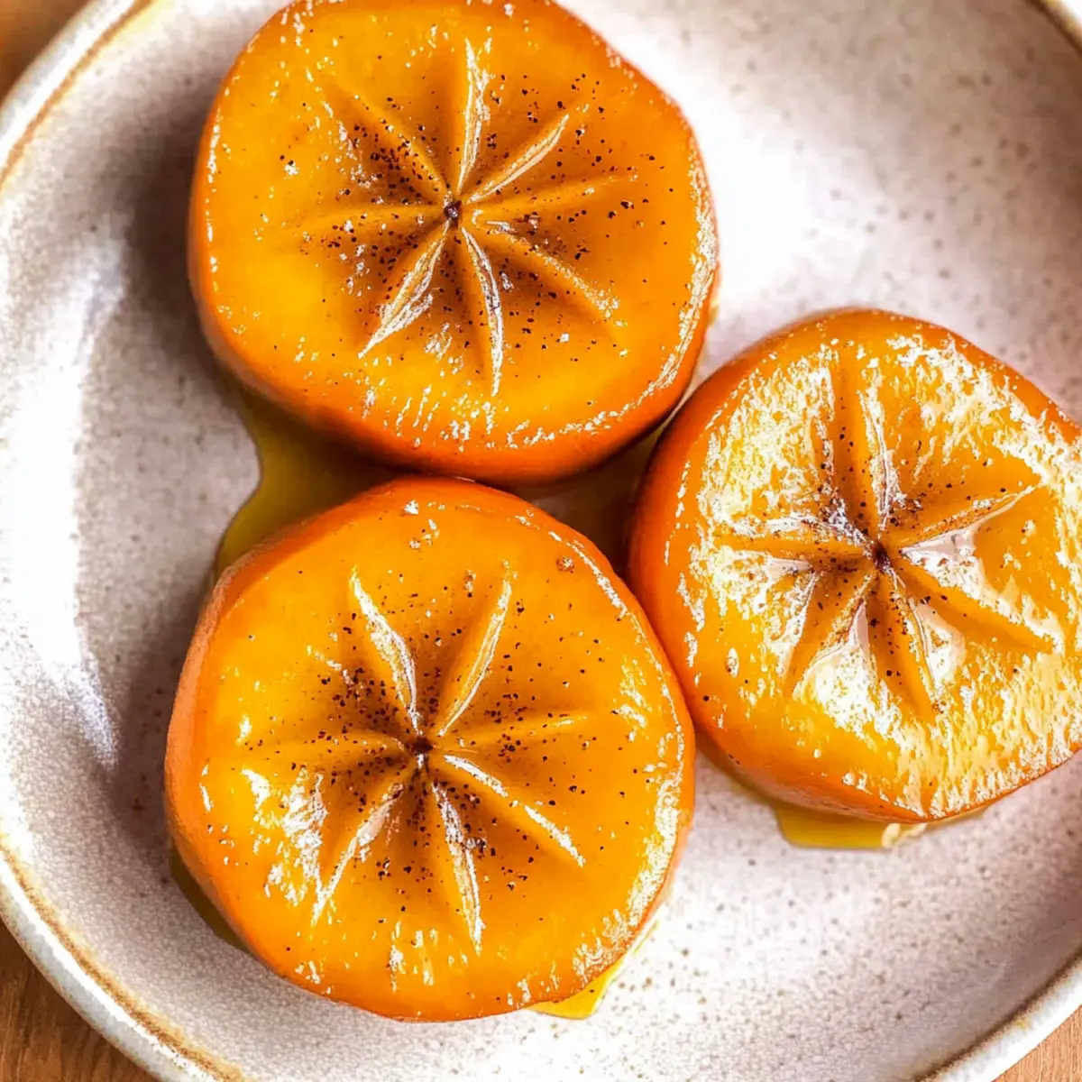 Delicious Baked Persimmons with Honey: A Fall Delight