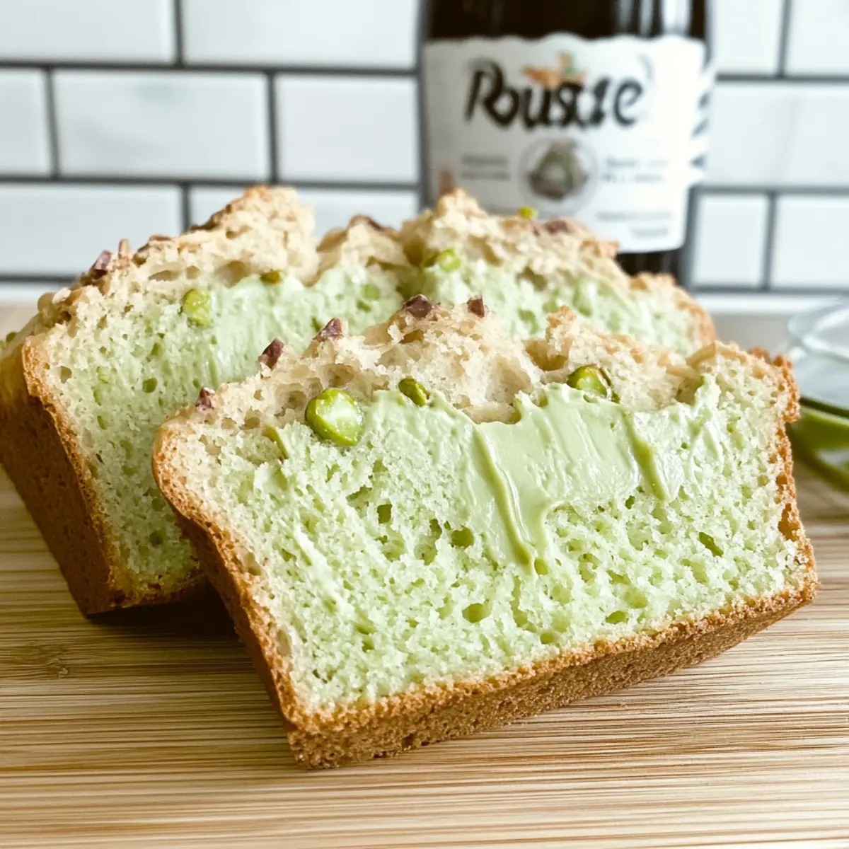 Moist Pistachio Pudding Bread – A Sweet Simple Delight