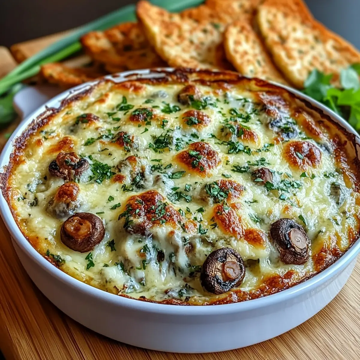 Creamy Stuffed Mushroom Dip: Your New Favorite Comfort Snack
