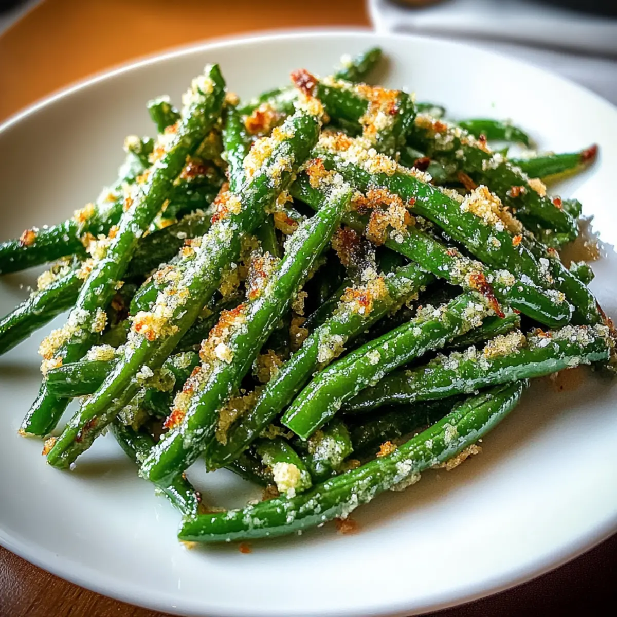 Garlic Parmesan Roasted Green Beans: A Crunchy Delight