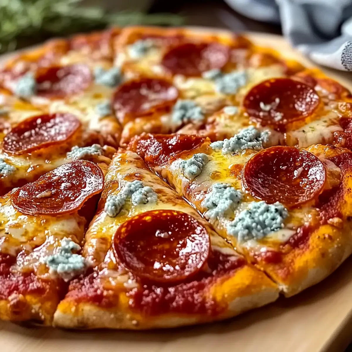 Hot Honey Pepperoni Pizza: A Sweet Kick to Your Dinner!