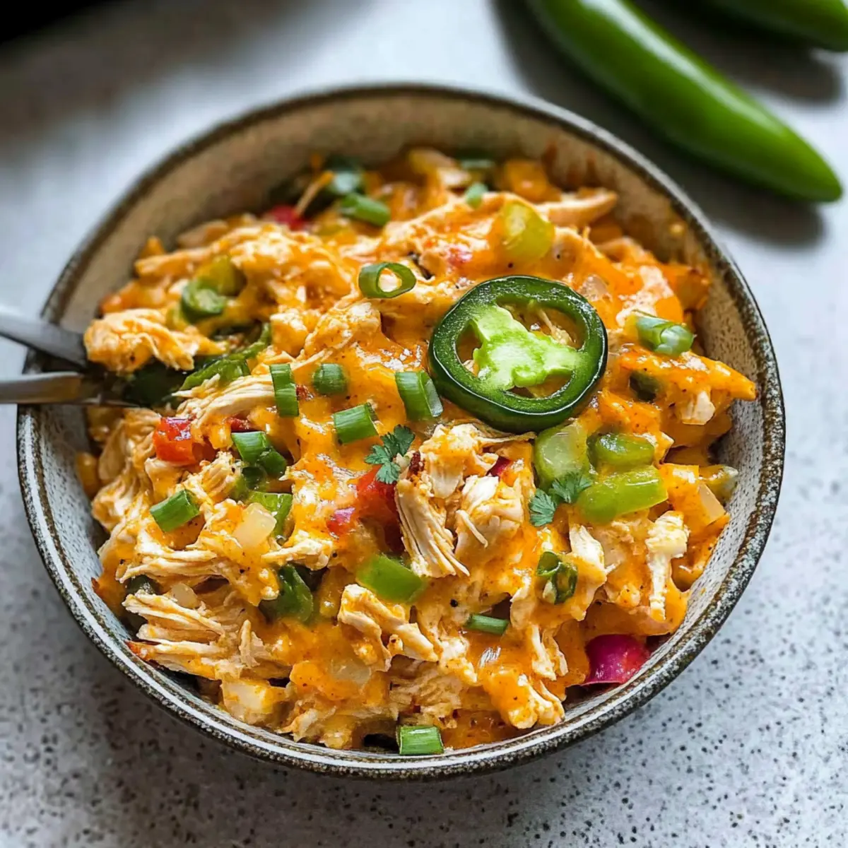 Spicy Jalapeño Buffalo Chicken Casserole You'll Crave