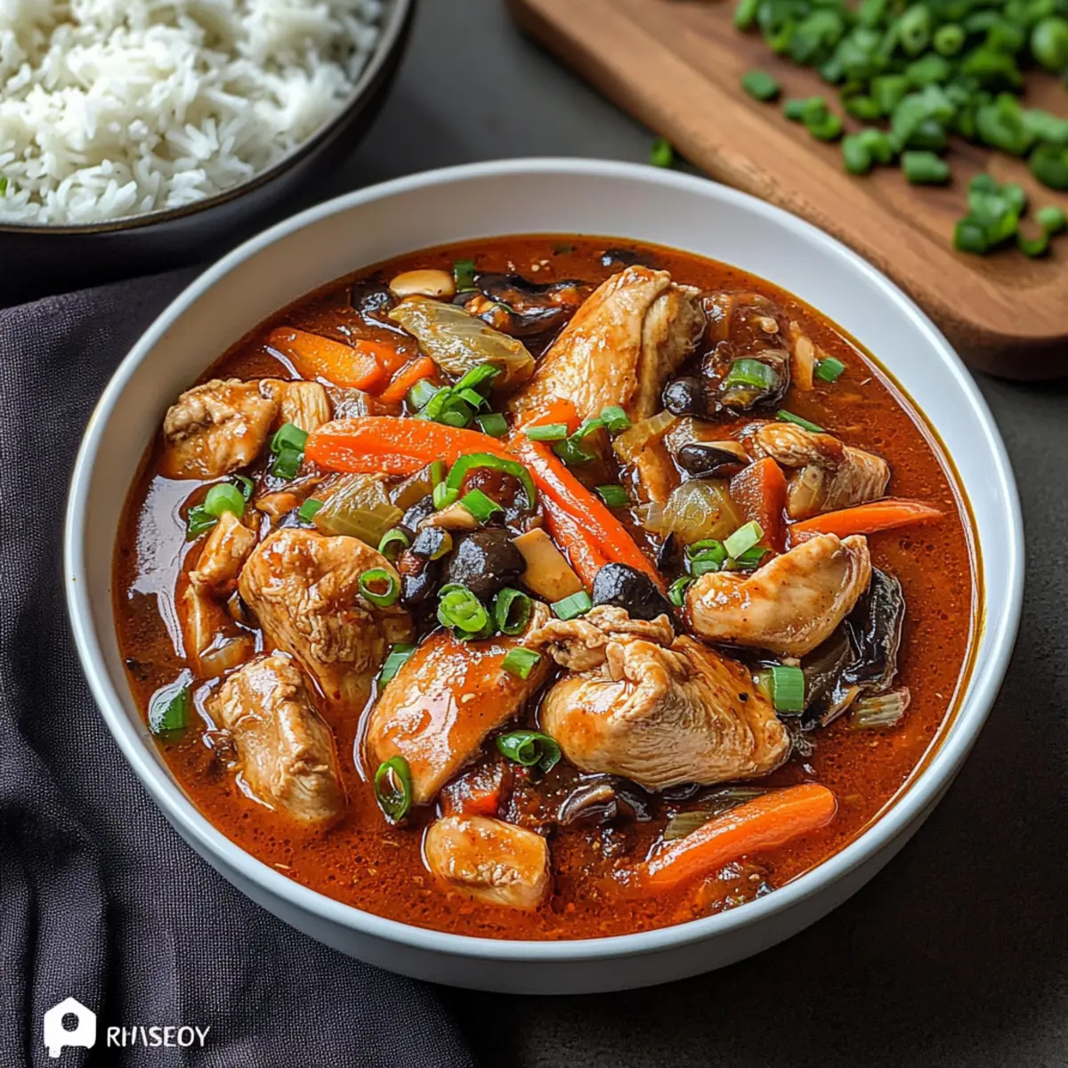 Savory Slow Cooker Korean Chicken Stew for Cozy Nights