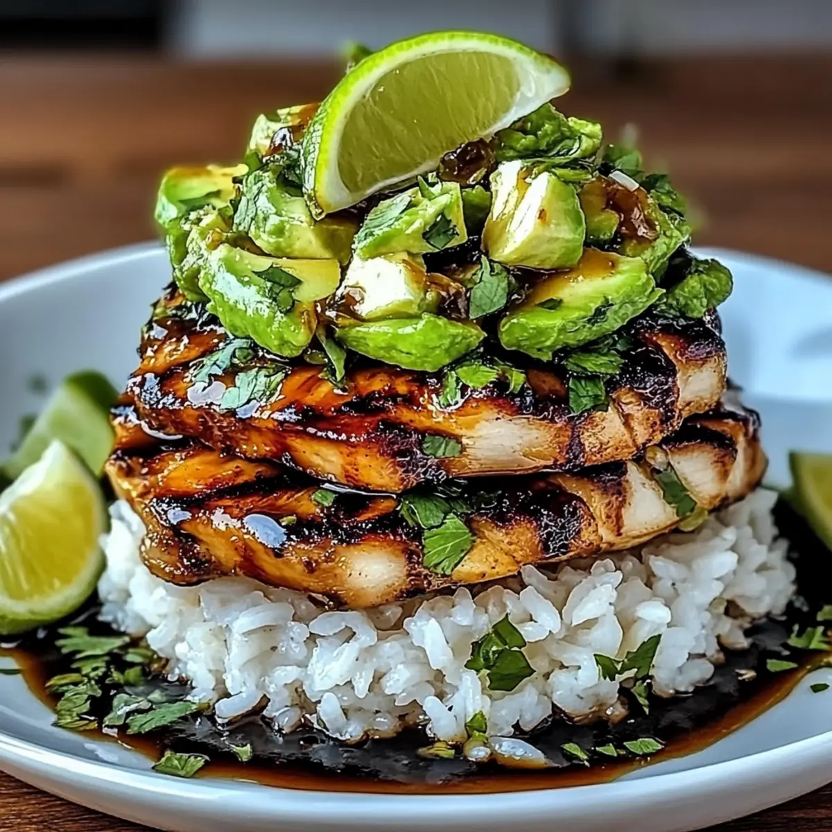 Tangy Honey Lime Chicken & Avocado Rice for a Fresh Feast