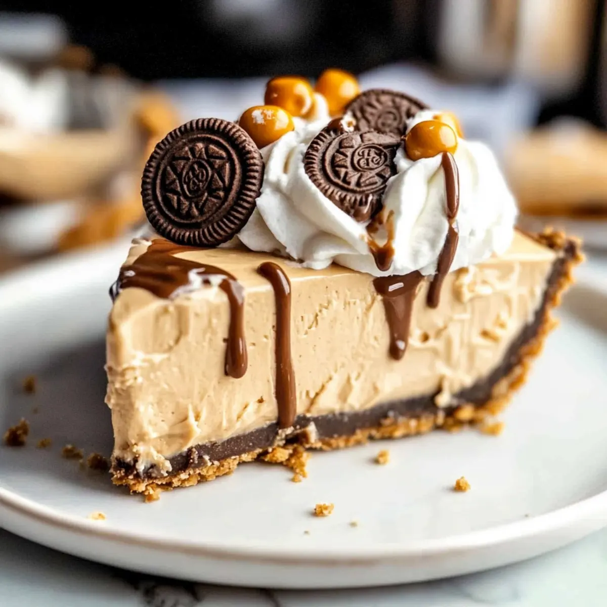 Decadent No-Bake Peanut Butter Pie You Can't Resist
