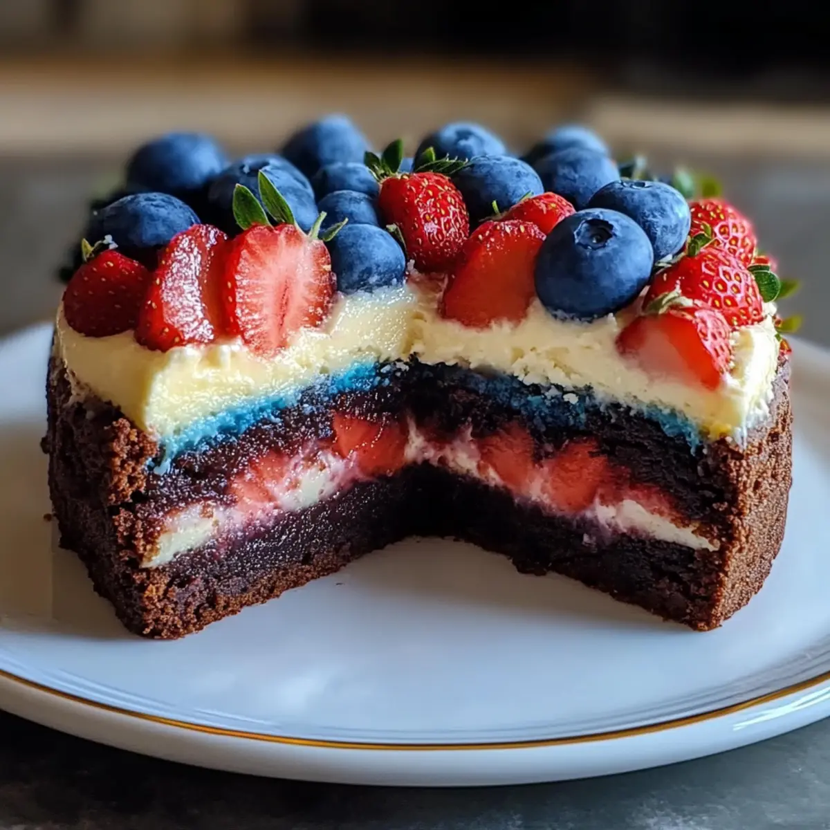 Fudgy Strawberry Shortcake Brownies for Blissful Summer Days