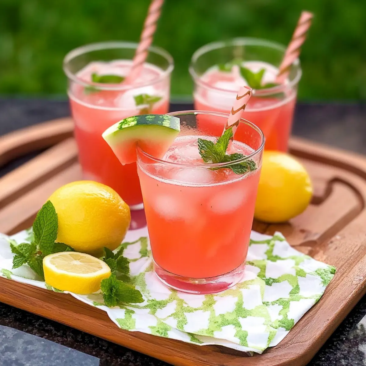 Chill Out with Refreshing Homemade Watermelon Lemonade