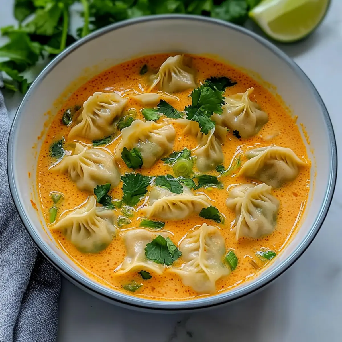 Cozy Up with Curry Dumpling Soup for a Quick Comfort Meal