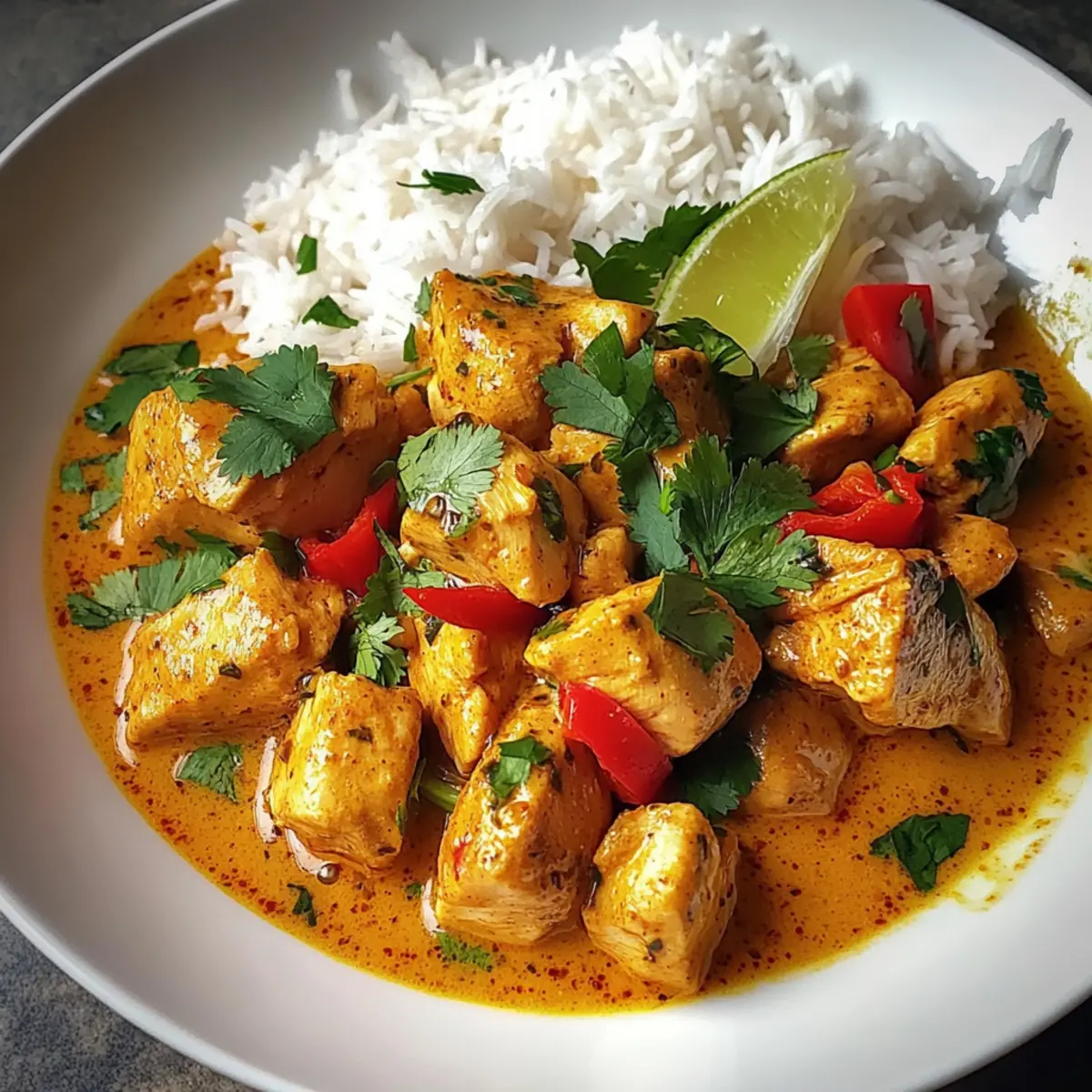 Brazilian Coconut Chicken – Creamy Comfort in Every Bite