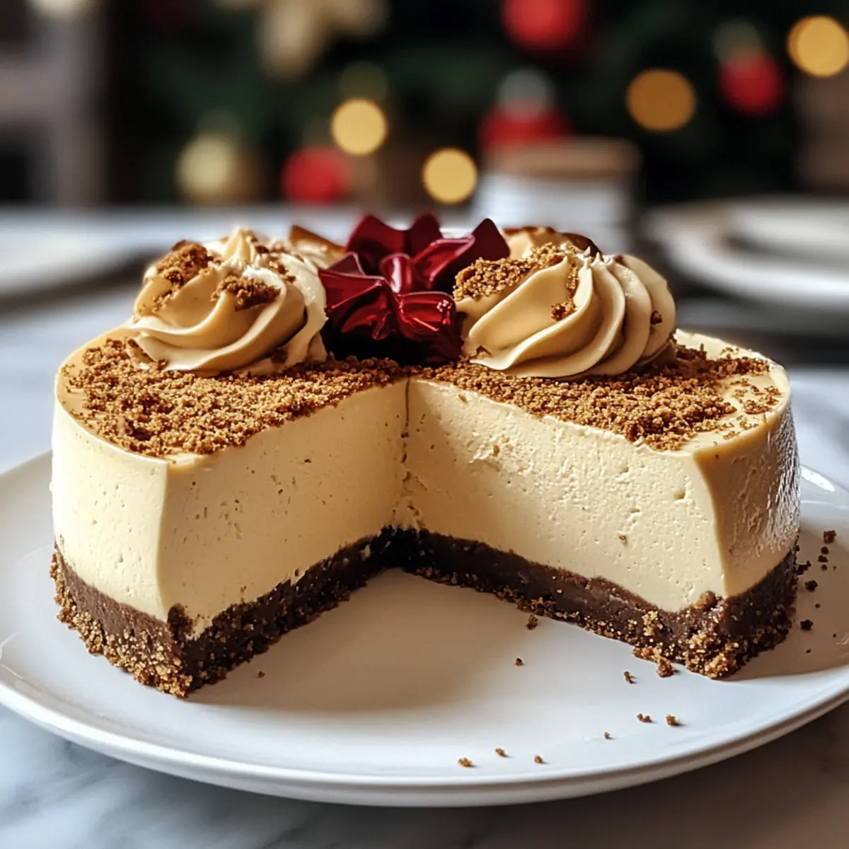Gingerbread Cheesecake: A Creamy Festive Delight to Savor