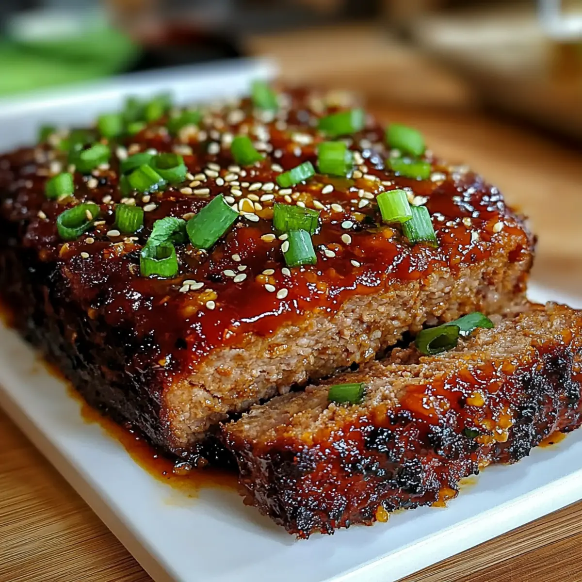 Sweet & Spicy Korean BBQ Meatloaf for Flavor Lovers