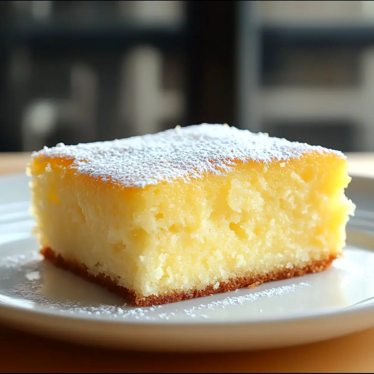 Delicious Lemon Custard Cake: A Springtime Delight at Home