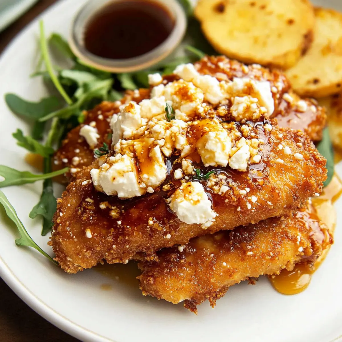Crispy Hot Honey Feta Chicken: A Flavor Explosion Awaits