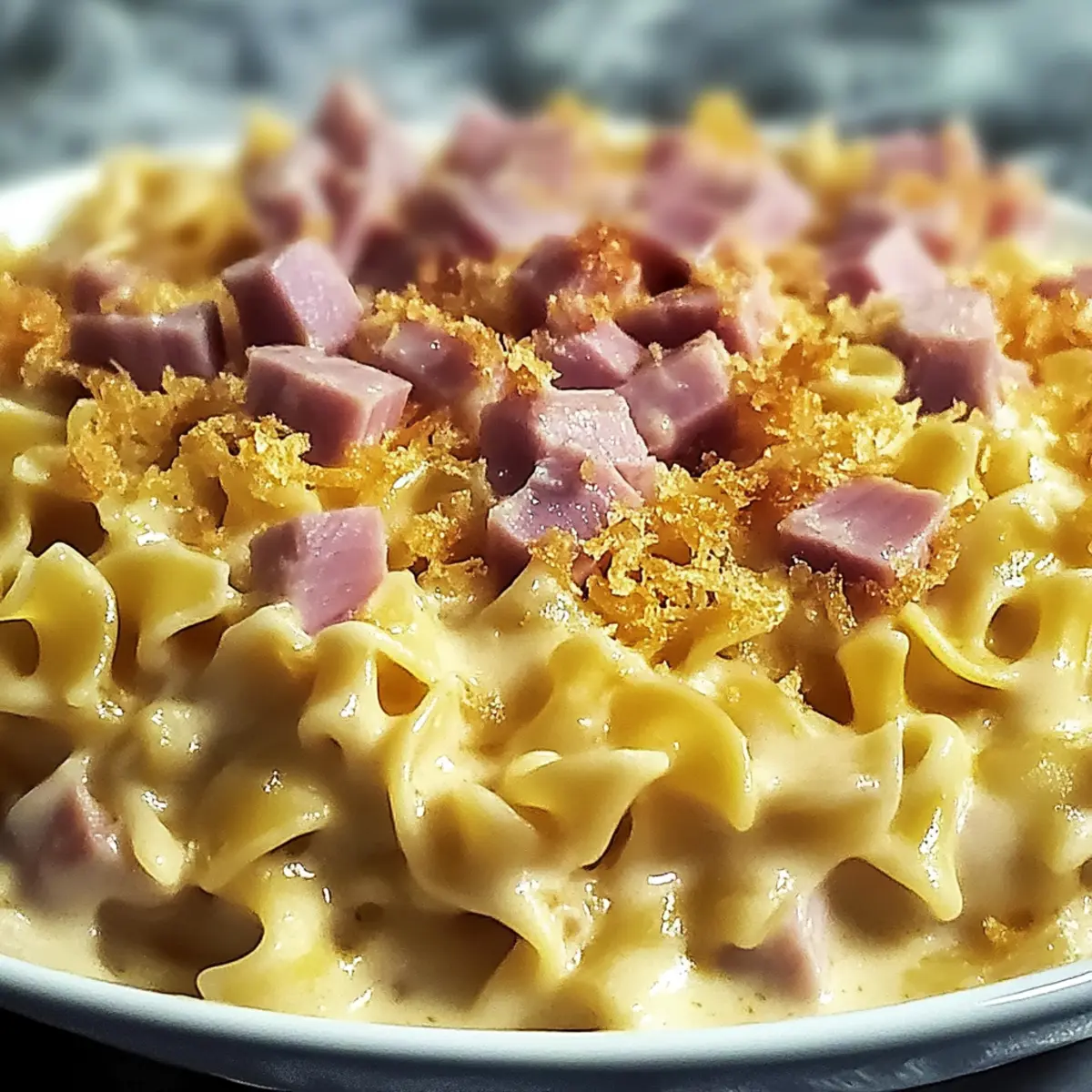 Creamy Leftover Ham Noodle Casserole: Comfort in Every Bite