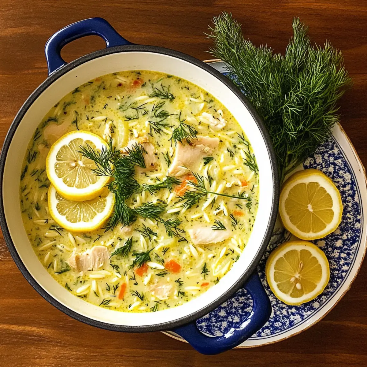 Creamy Avgolemono: Brighten Your Day with Greek Comfort Soup