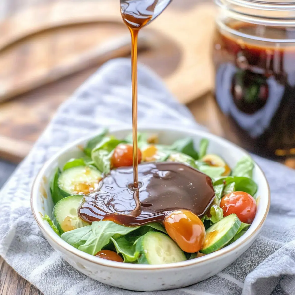 Deliciously Easy Balsamic Vinaigrette: Elevate Your Salads